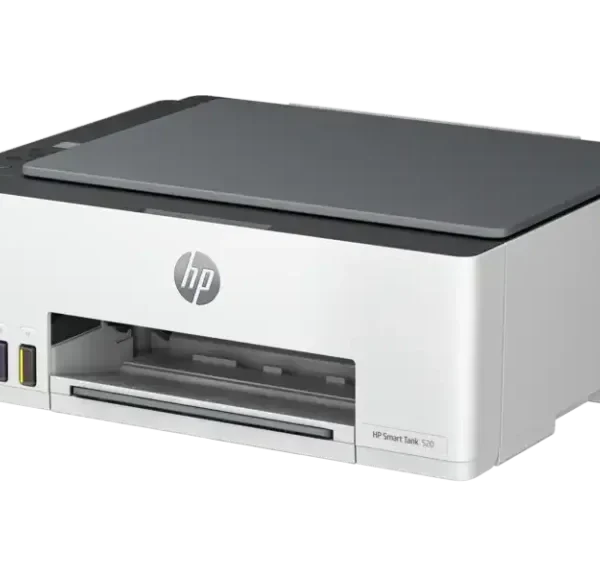 HP Smart Tank MFP 520 PRINTER / COPIER / SCANNER Up to 12/5 ppm 64MB RAM Duty Cycle Monthly 3,000 Pages