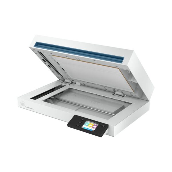 HP ScanJet Pro N4600 fnw1 Flatbed Scanner - ADF 100 sheets 512MB RAM Up to 600 dpi ADF Up to 1200 dpi Flatbed - ADF Speed Up to 40ppm/80ipm