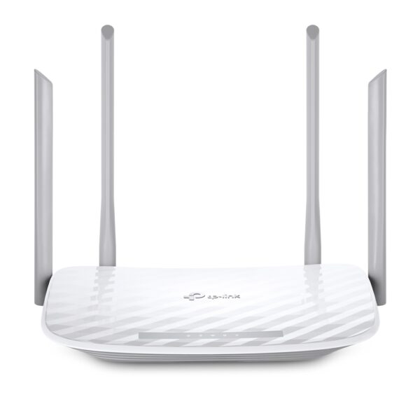 TP Link AC1200 Dual Band Wi-Fi Router Wi-Fi 5 5 GHz: 867 Mbps 2.4 GHz: 300 Mbps  Single-Core CPU