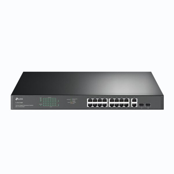 TP Link TL-SG1218MP 18-Port Gigabit Rackmount Switch with 16-Port PoE+