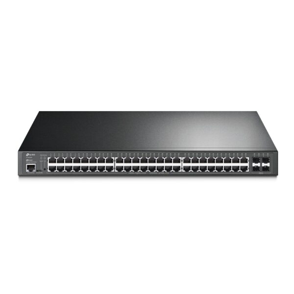 TP Link  JetStream 52-Port Gigabit L2+ Managed Switch with 48-Port PoE+