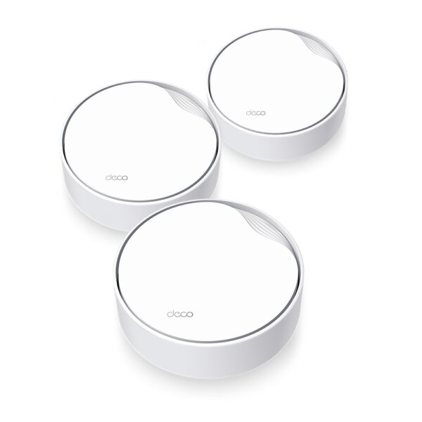 TP Link Deco X50-PoE(3-pack) AX3000 Whole Home Mesh Wi-Fi 6 System with PoE